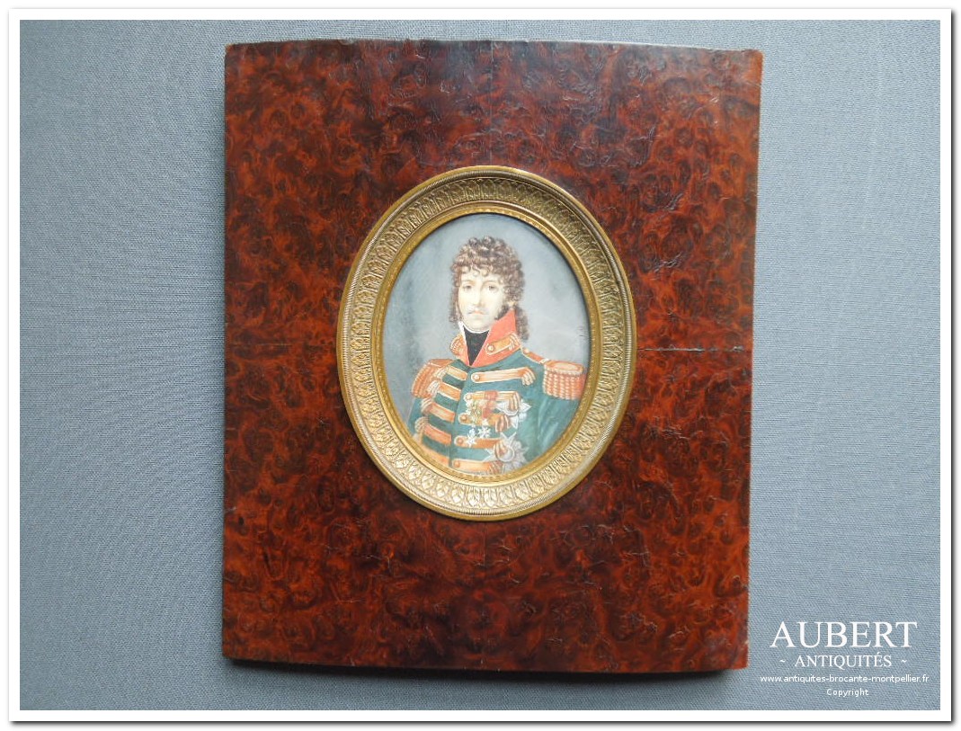 tableau peinture miniature antiquites aubert brocante achat vente succession debarras montpellier fabregues sete beziers